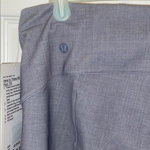 BRAND NEW- Lululemon Here to There HR Pant 7/8